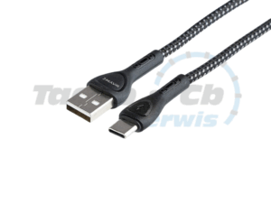 WAYME Kabel do ładowania i synchronizacji, podświetlenie LED, 200 cm, USB > USB-C