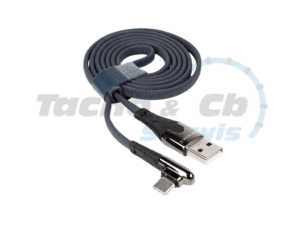 WAYME Kabel do ładowania i synchronizacji,100 cm, USB > kątowe USB-C, max 30W